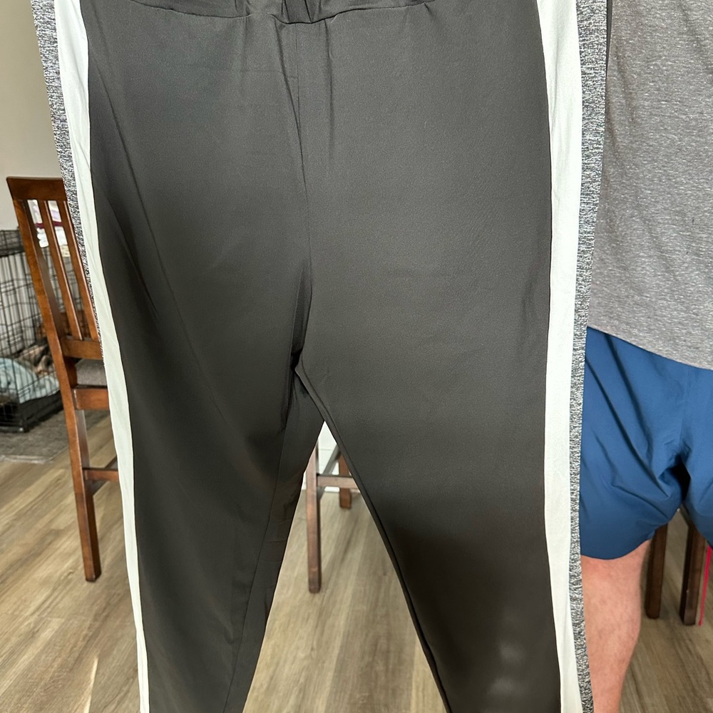 SHEIN Black and White Sweatpants Joggers